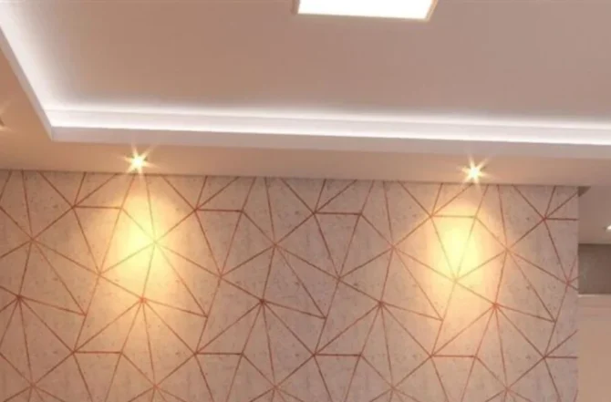 Iluminação embutida no gesso: Tendências e dicas – Como usar spots e fitas de LED para valorizar o ambiente